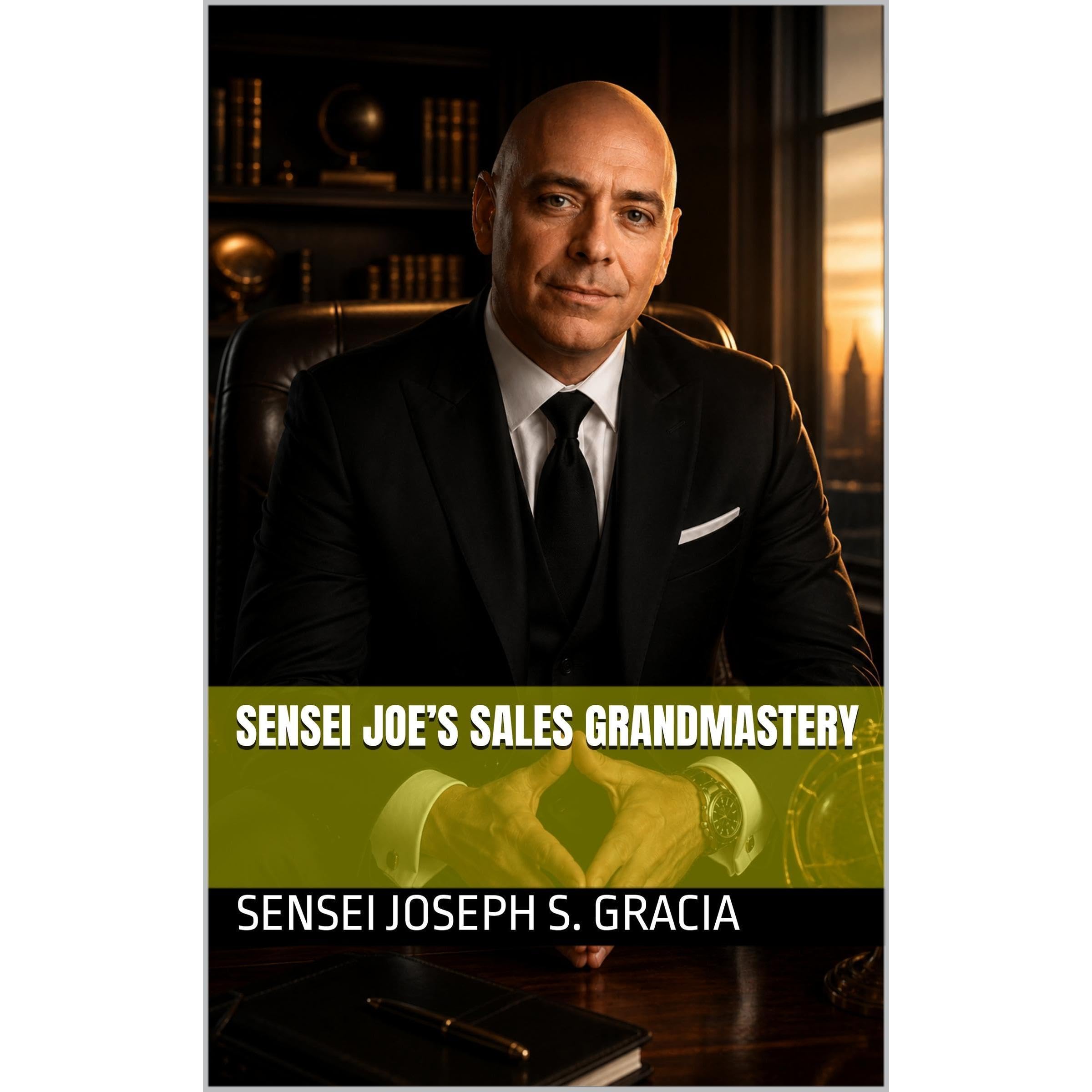 Sensei Joe's Sales Grandmastery book cover — mandatory course manual